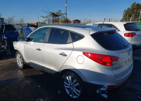 2013 Hyundai Tucson Limited z USA, uszkodzony, nr VIN KM8JU3AC5DU736588